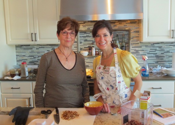 This is me and my mom.  She's a fantastic cook.  I was kind of a late-bloomer in that department, but I'm trying my darndest to catch up!