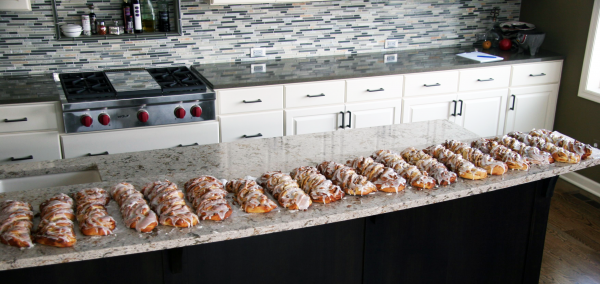 coffee cake recipe - frosted
