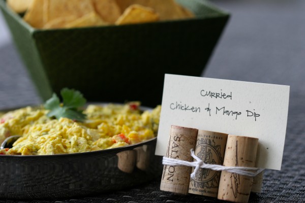 Curried Chicken Mango Dip