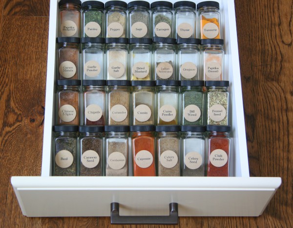 spice drawer