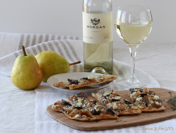 pear fig flatbread