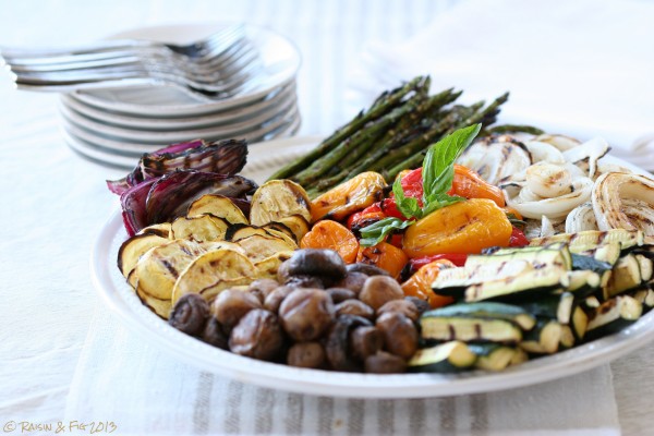 grilled vegetables