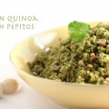 Green Quinoa with Pepitos