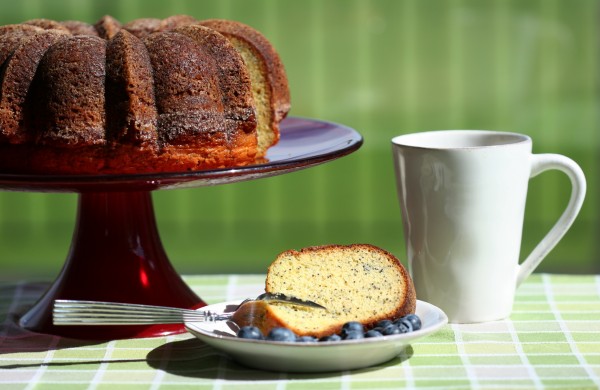 poppy seed cake - breakfast