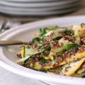 summer squash & red quinoa salad