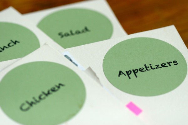recipe org - folders