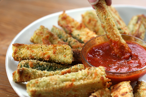 baked zucchini fries