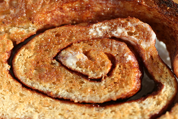 cinnamon swirl bread - swirl