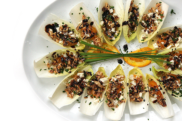 endive blue cheese orange walnuts