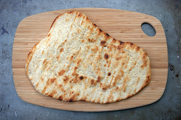 pizza crust - on cookie sheet