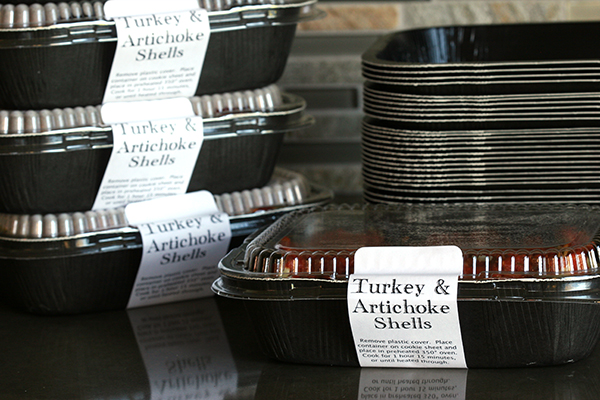 shells - with labels