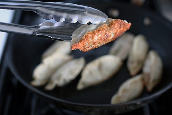 vegetable pot stickers