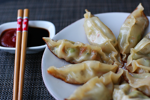 vegetable pot stickers