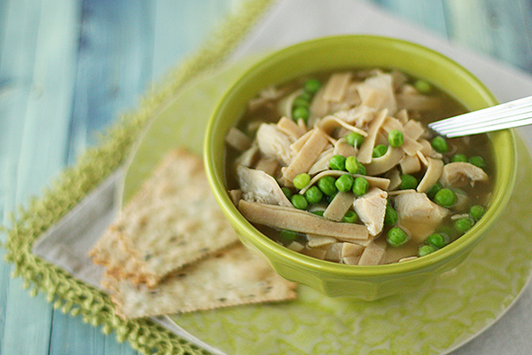 homemade chicken noodle soup