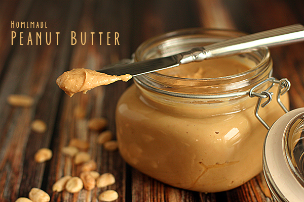 homemade peanut butter