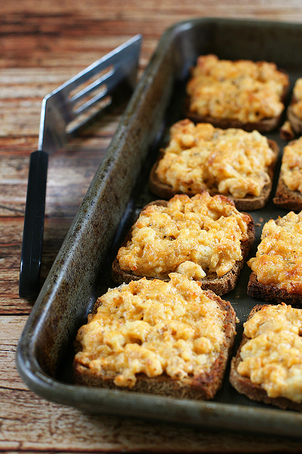 hot sausage canapes