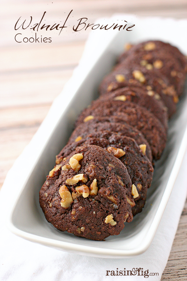 walnut brownie cookies