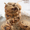 almond dark chocolate sea salt cookies