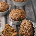whole grain bran muffins