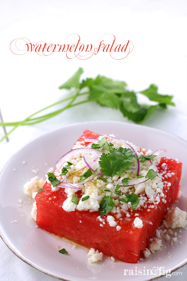 watermelon salad