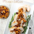 apple and cranberry turkey roulade