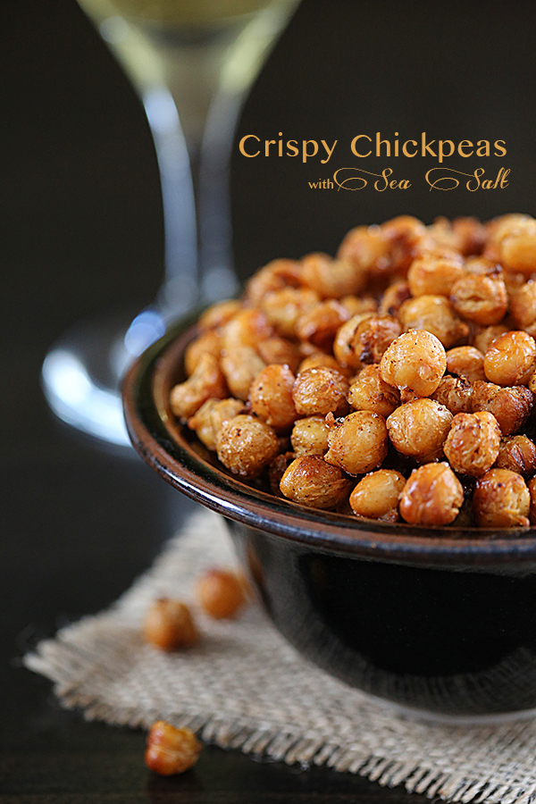 crispy chickpeas