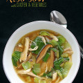 miso soup with chicken and vegetables