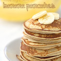 three ingredient banana pancakes