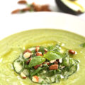 basil cucumber avocado gazpacho